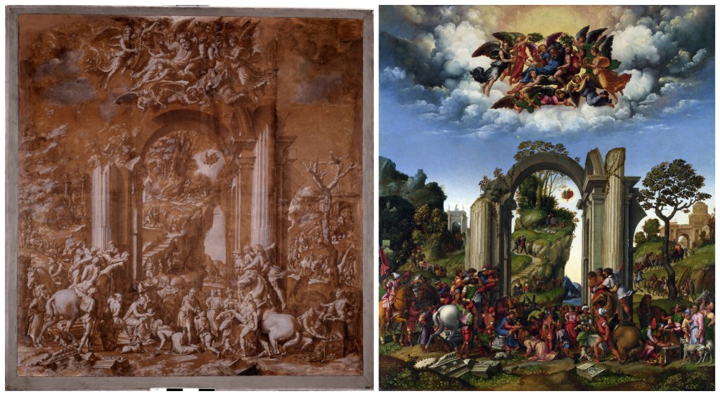 Girolamo da Treviso, Baldassare Peruzzi, Adoration of the Kings