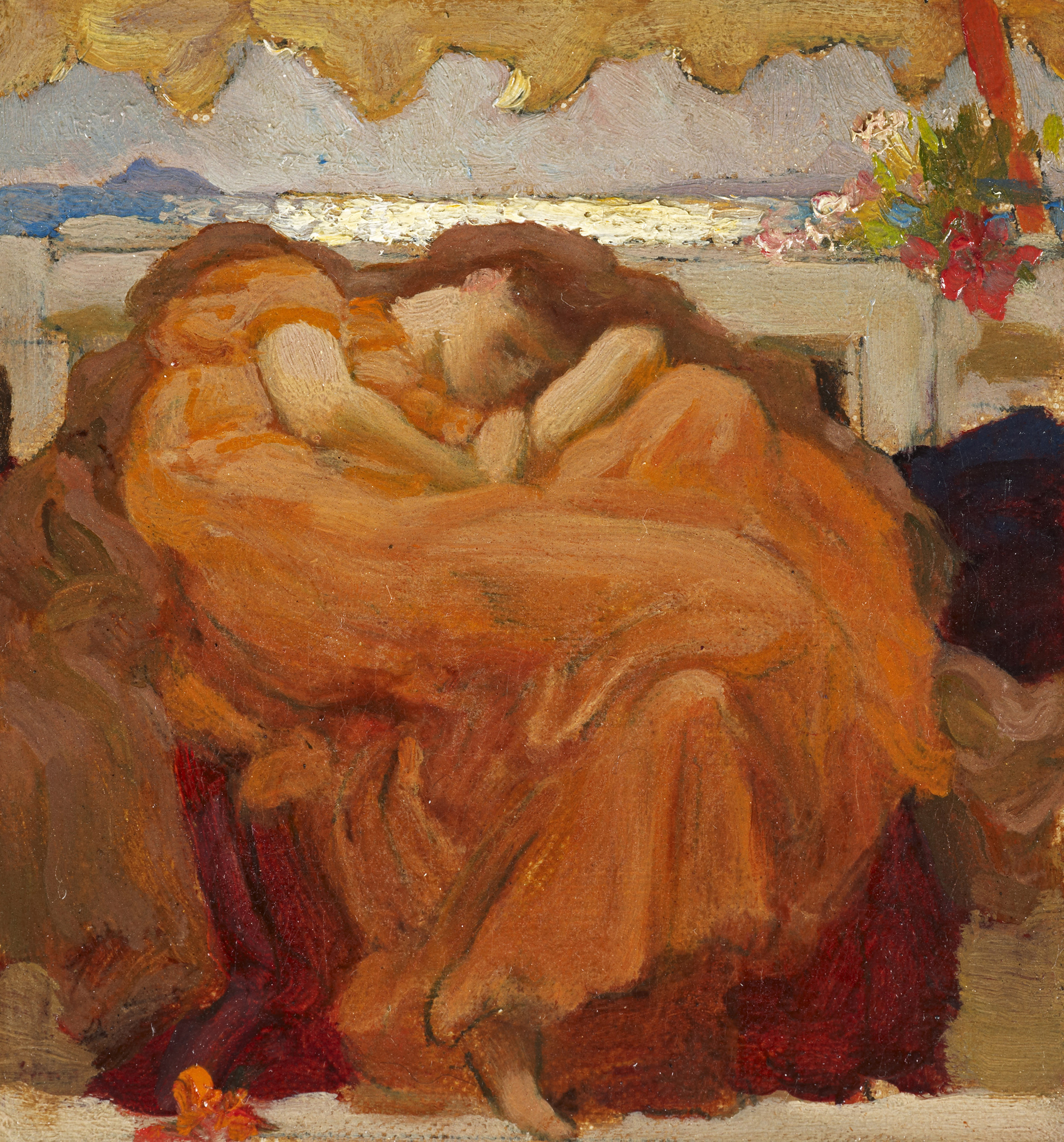 Leighton_Oil-sketch-for-Flaming-June_2000