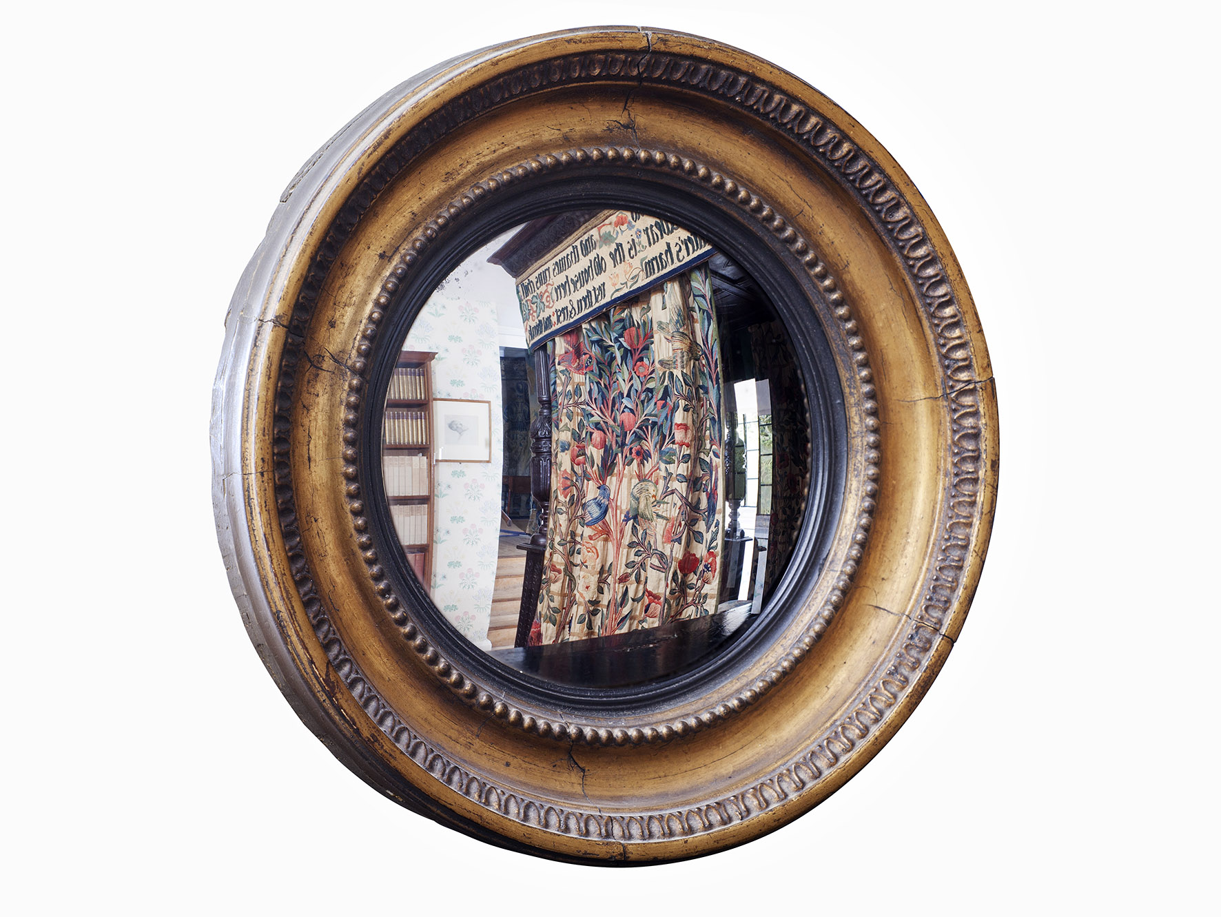 Convex mirror owned by Gabriel Dante Rossetti