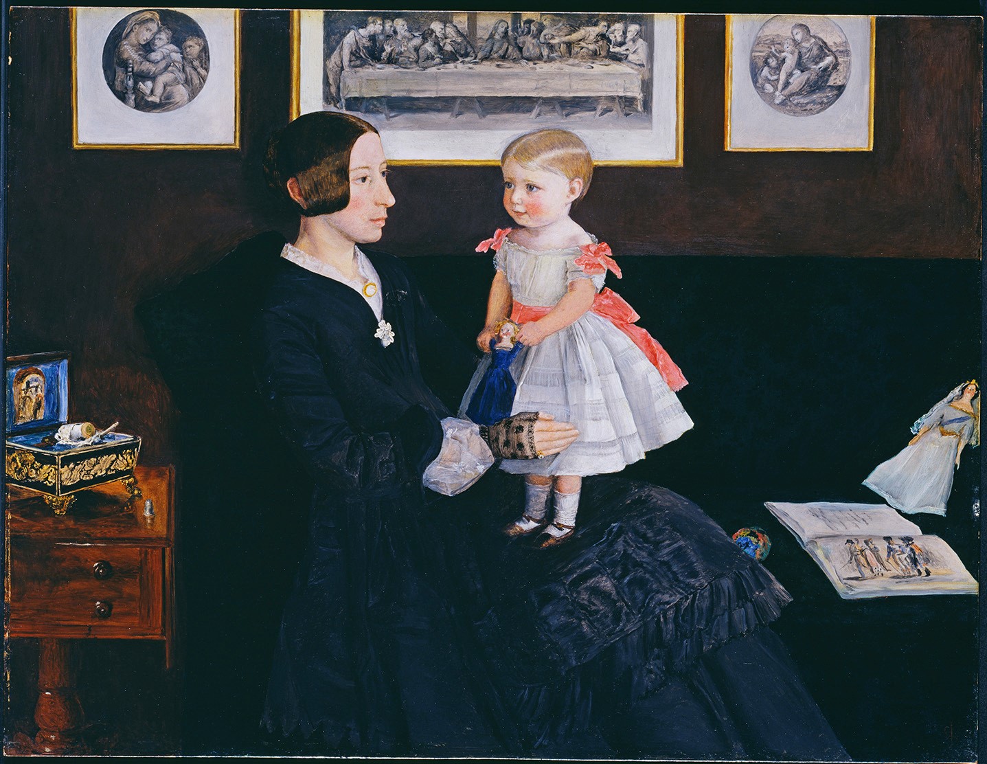Mrs James Wyatt Jr and her Daughter Sarah